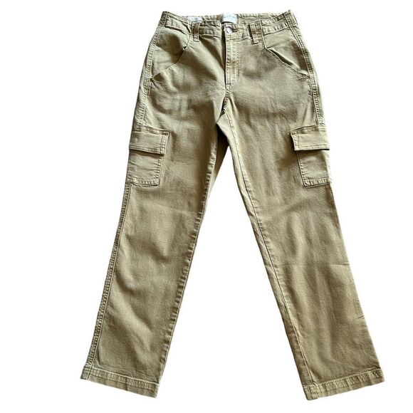 Universal Thread | High Rise Slim Straight Cargo Pants, Size 27R - Picture 2 of 8